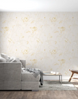Papier Peint Floral – Roses Ton sur Ton
