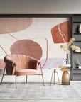 Geometric Wallpaper - Abstract Pastel Shapes