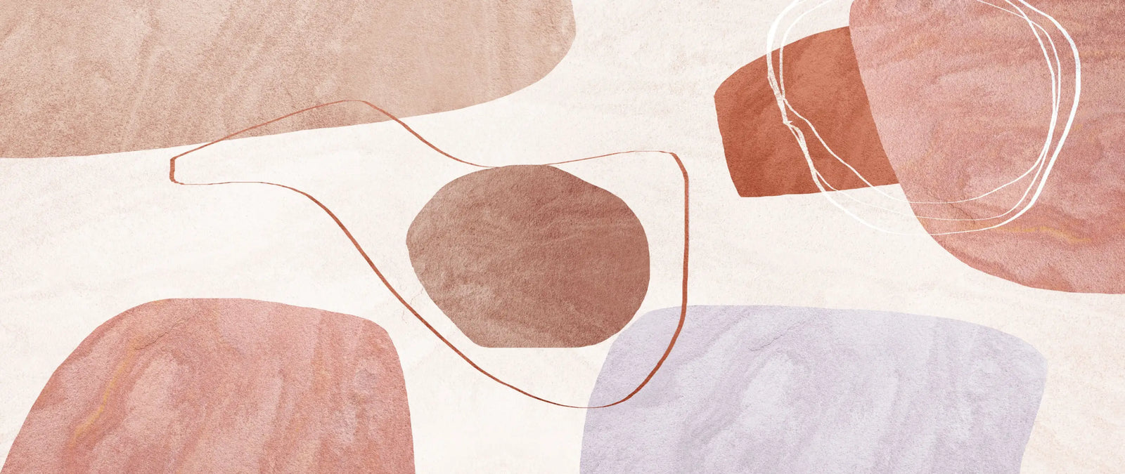 Geometric Wallpaper - Abstract Pastel Shapes