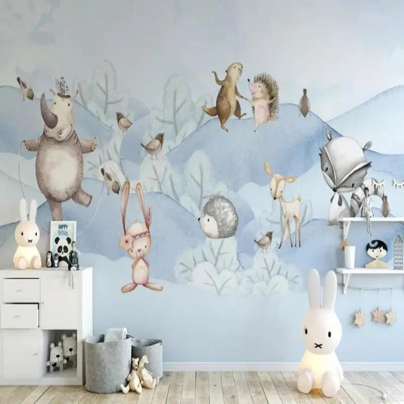 Children's Wallpaper - Snow Country