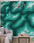 Geometric Wallpaper - Topographic Reliefs