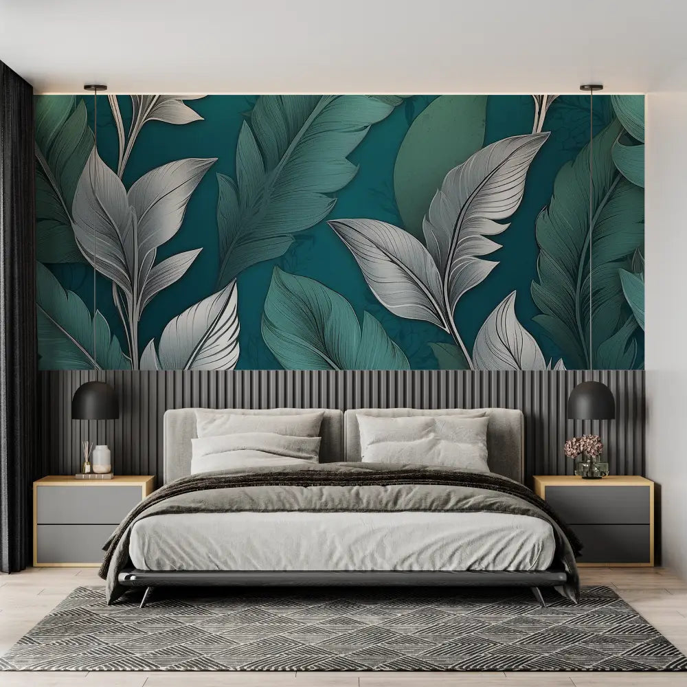 Papier Peint Feuillage - Motifs Exotiques