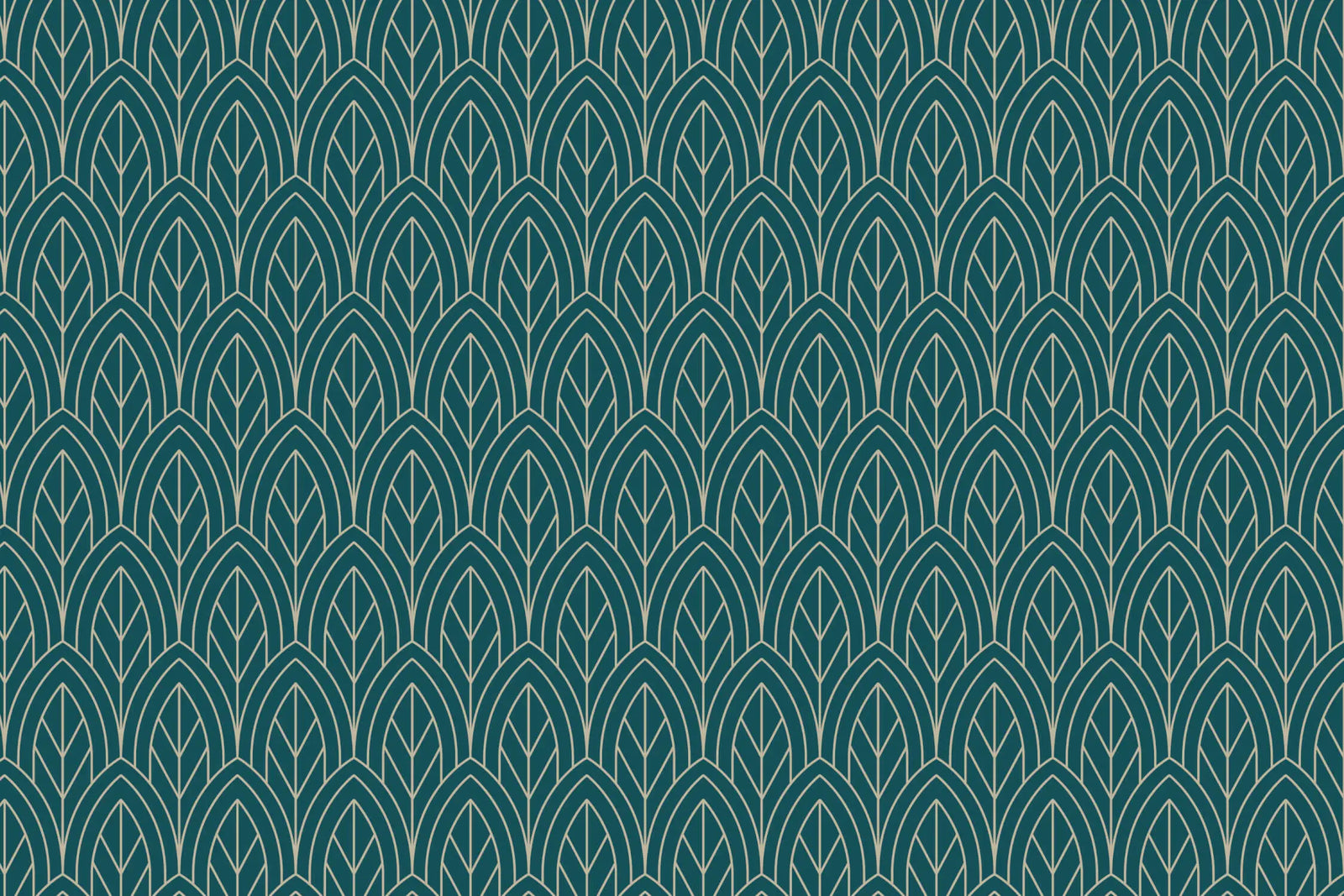 Japanese Wallpaper - Graphic Linear Foliage