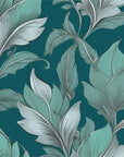 Papier Peint Feuillage - Branches Élancées Graphiques