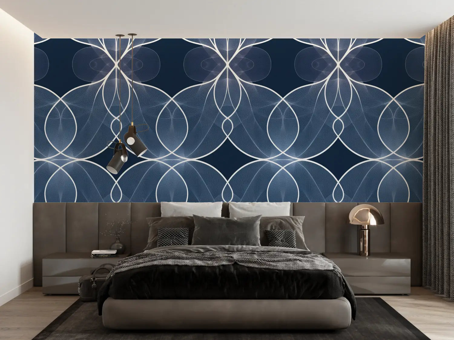 Geometric Wallpaper - Luminous Circles