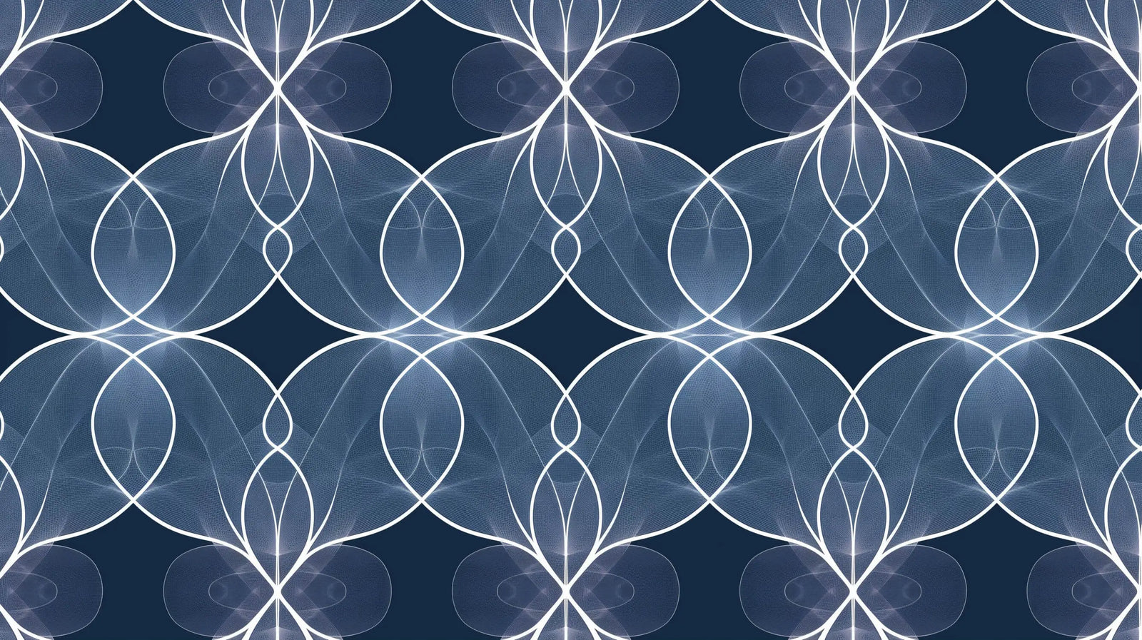 Geometric Wallpaper - Luminous Circles