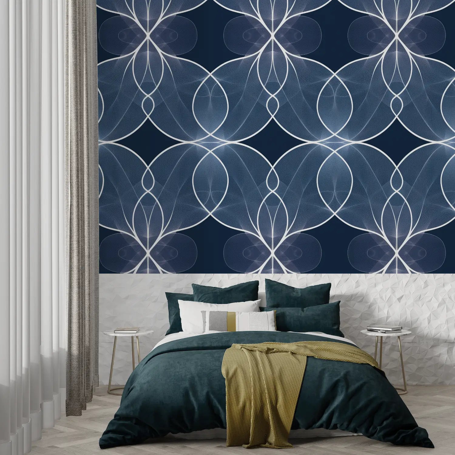 Geometric Wallpaper - Luminous Circles