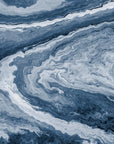 Papier Peint Géométrique - Vagues Abstraites