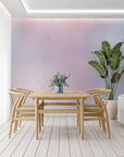 Papier Peint Enfant - Nuages Pastels