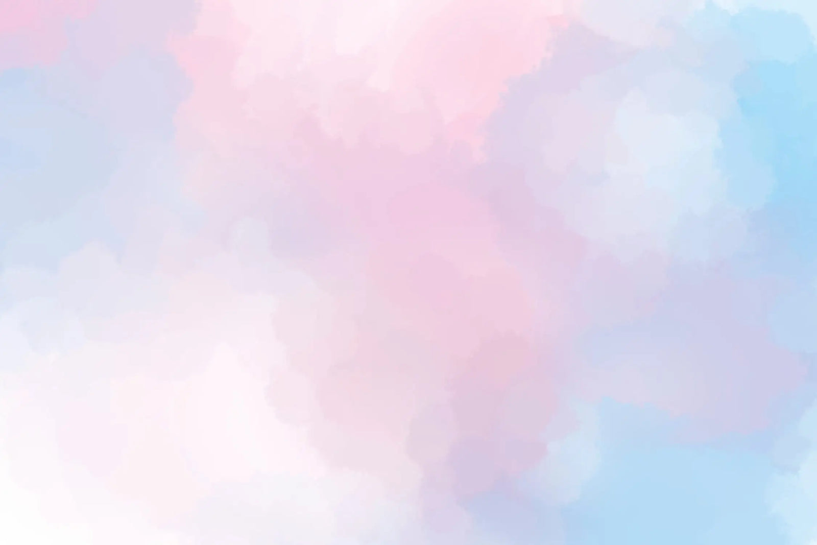 Children's Wallpaper - Pastel Clouds