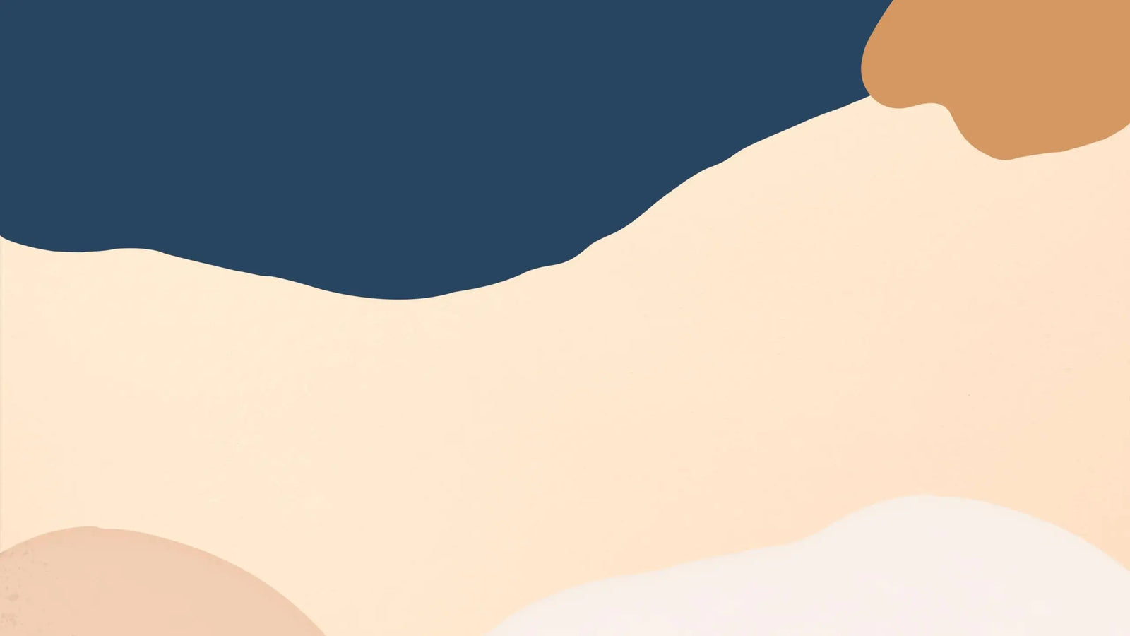 Papier Peint Art & Déco – Courbes Sable et Marine