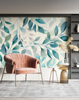 Foliage Wallpaper - Light Branches in Watercolor