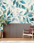 Foliage Wallpaper - Light Branches in Watercolor