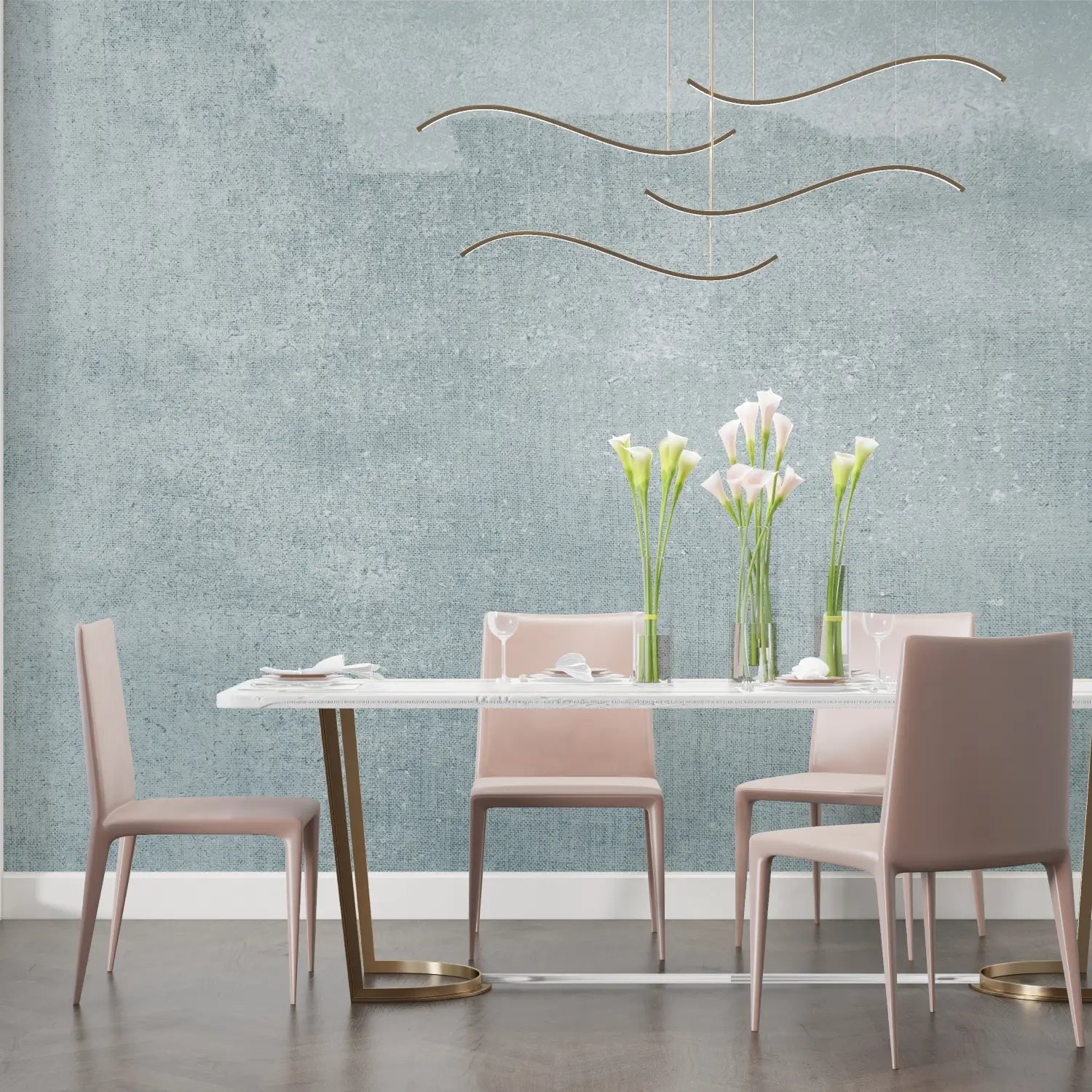 Retro Wallpaper - Grey Textured Wall