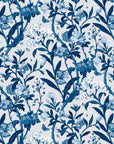 Floral Wallpaper - Vintage Indigo Garden