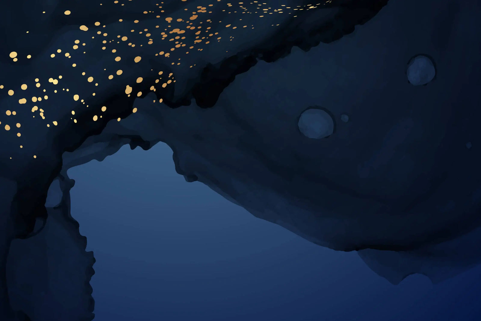 Art &amp; Deco Wallpaper - Golden Nebula