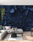 Papier Peint Floral - Botanique Nocturne