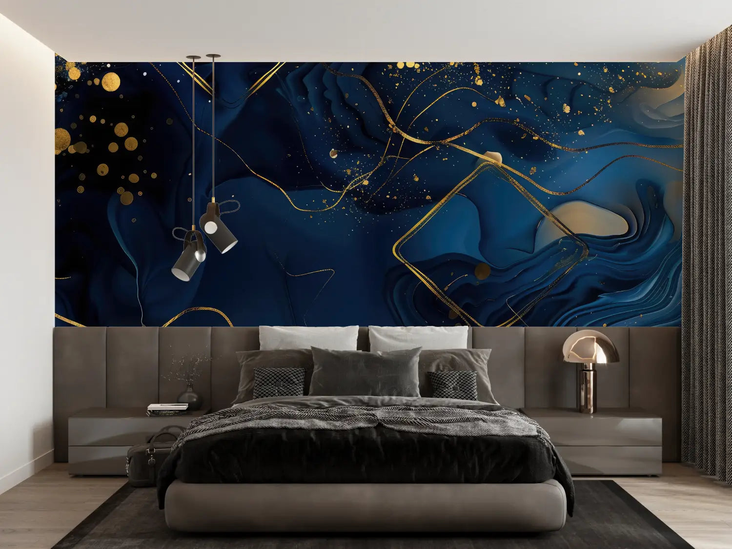 Art &amp; Deco Wallpaper - Golden Abstract