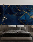 Papier Peint Art & Déco - Abstrait Doré
