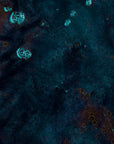 Papier Peint Art & Déco – Nuances Indigo Abstraites