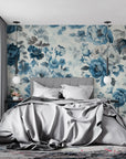 Floral Wallpaper - Blue Flowers