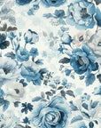 Floral Wallpaper - Blue Flowers