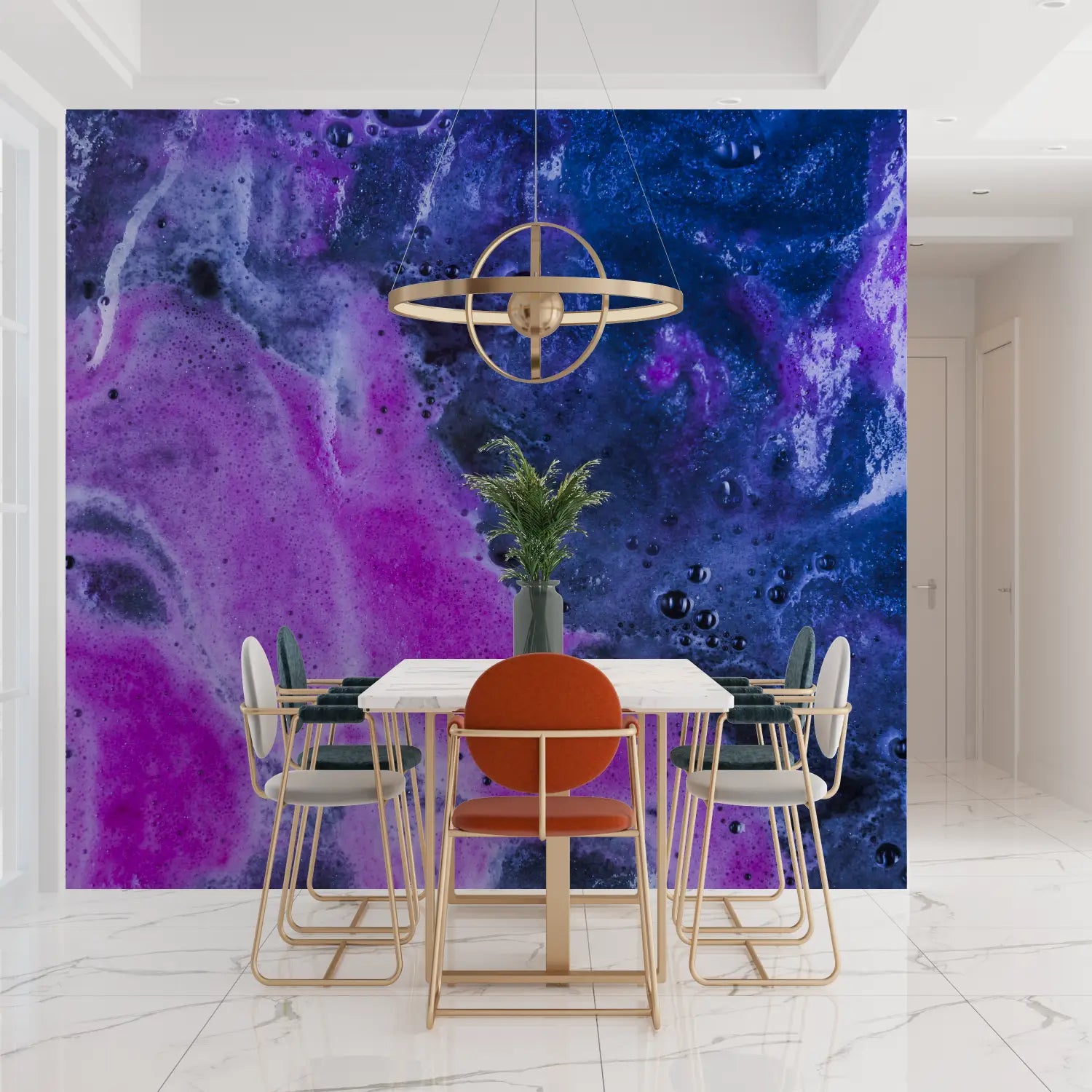 Abstract Wallpaper - Cosmic Swirl