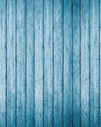 Wood Wallpaper - Vintage Blue Slats