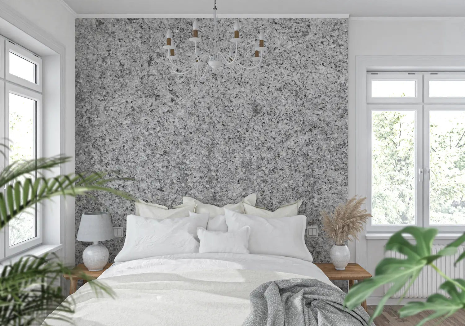 Stone Wallpaper - Textured Granite