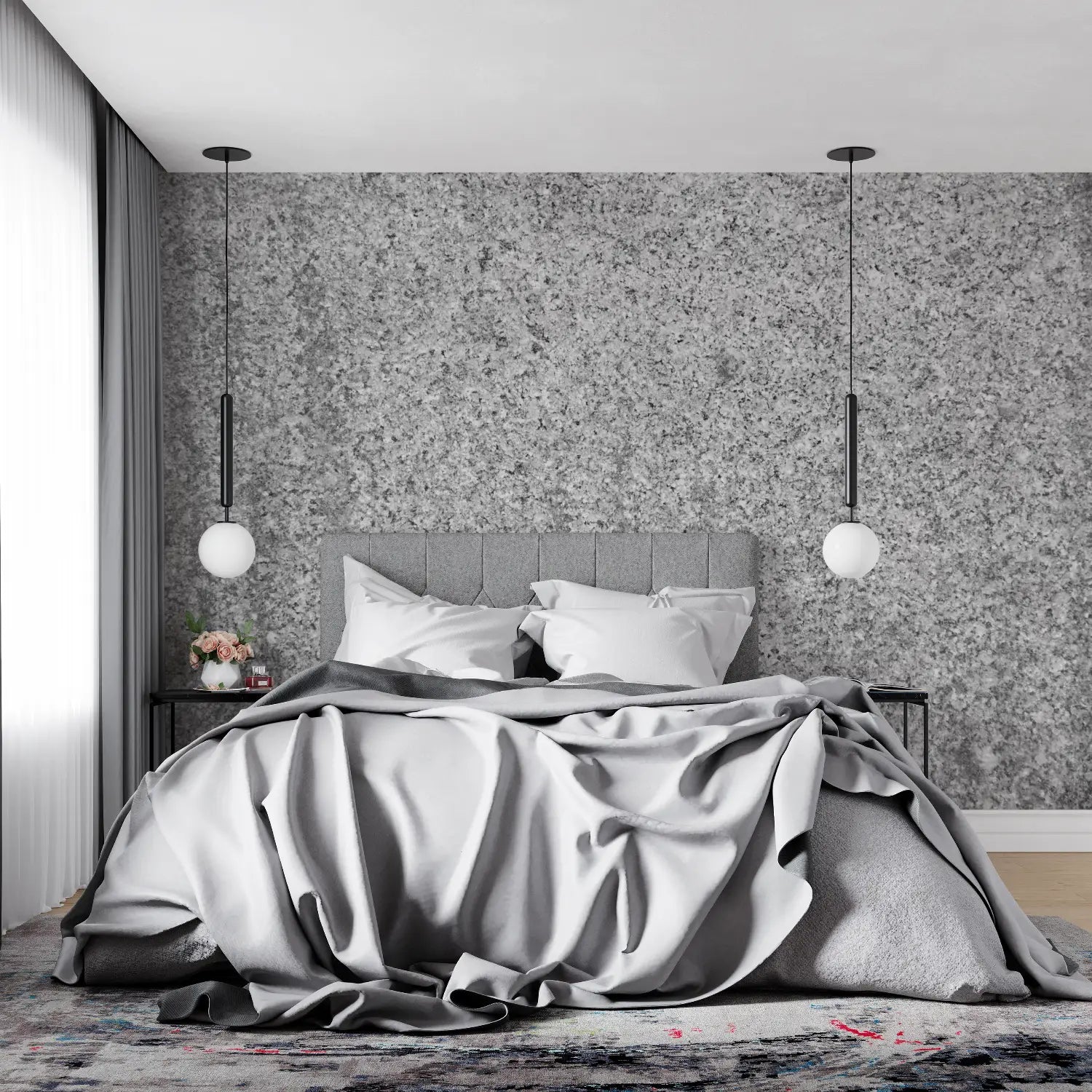 Stone Wallpaper - Textured Granite