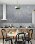 Papier Peint Pierre - Granit Gris