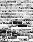 Papier Peint Brique - Noir Et Blanc