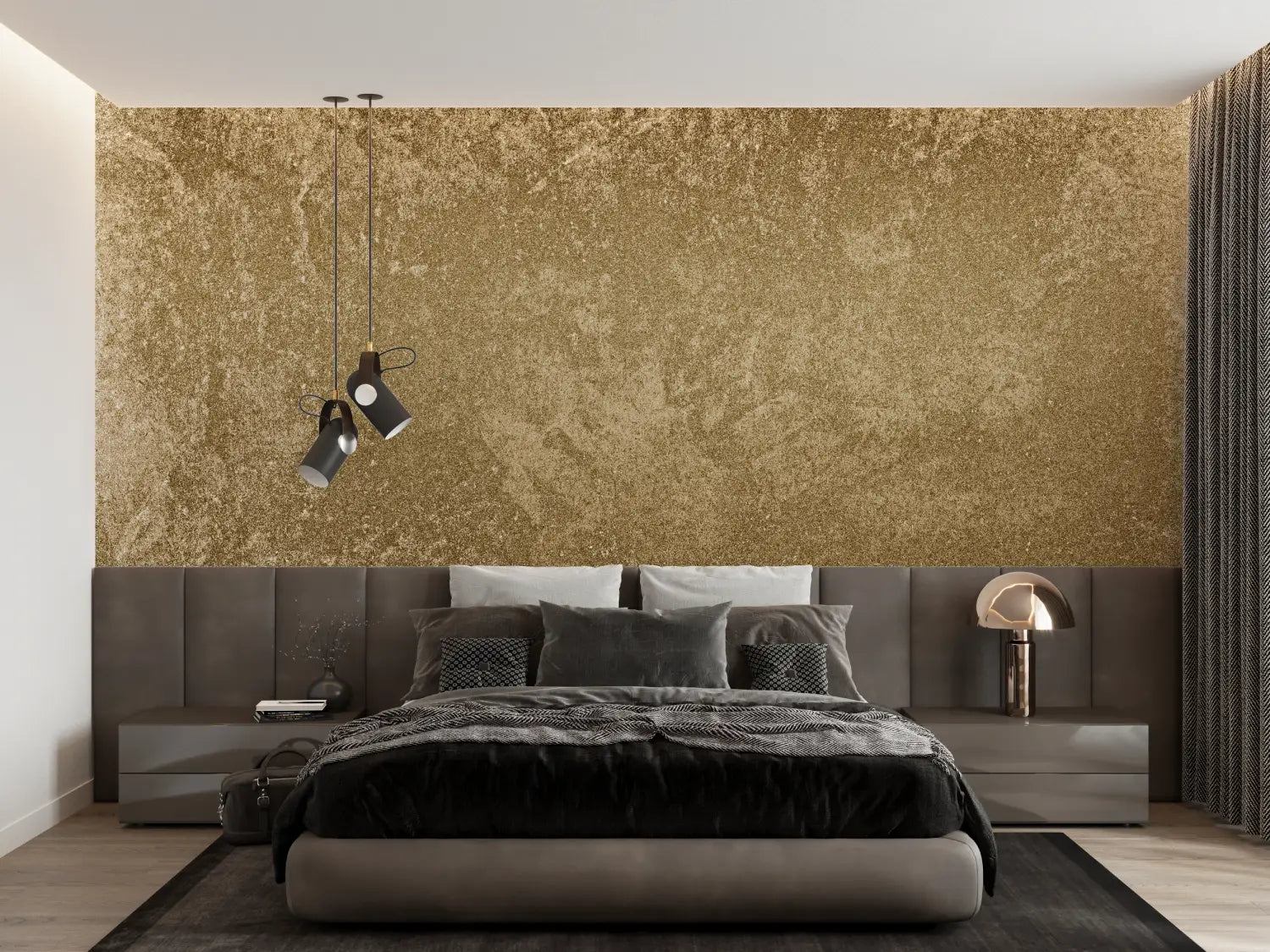 Stone Wallpaper - Dazzling Gold Texture