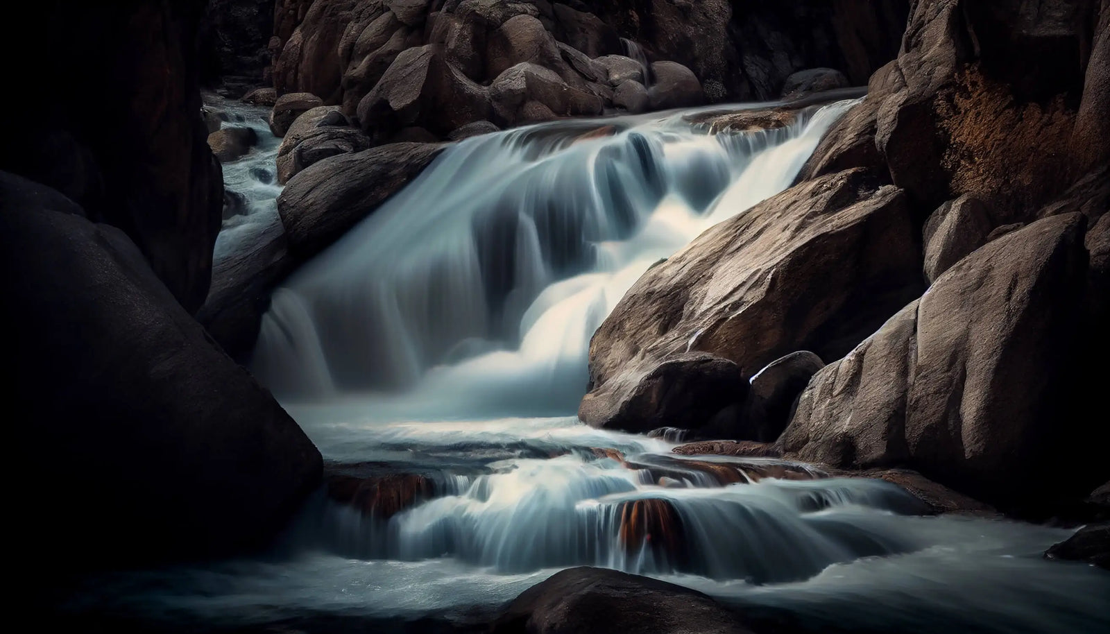 Landscape Wallpaper - Mystical Waterfall