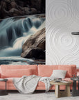 Papier Peint Paysage - Cascade Mystique