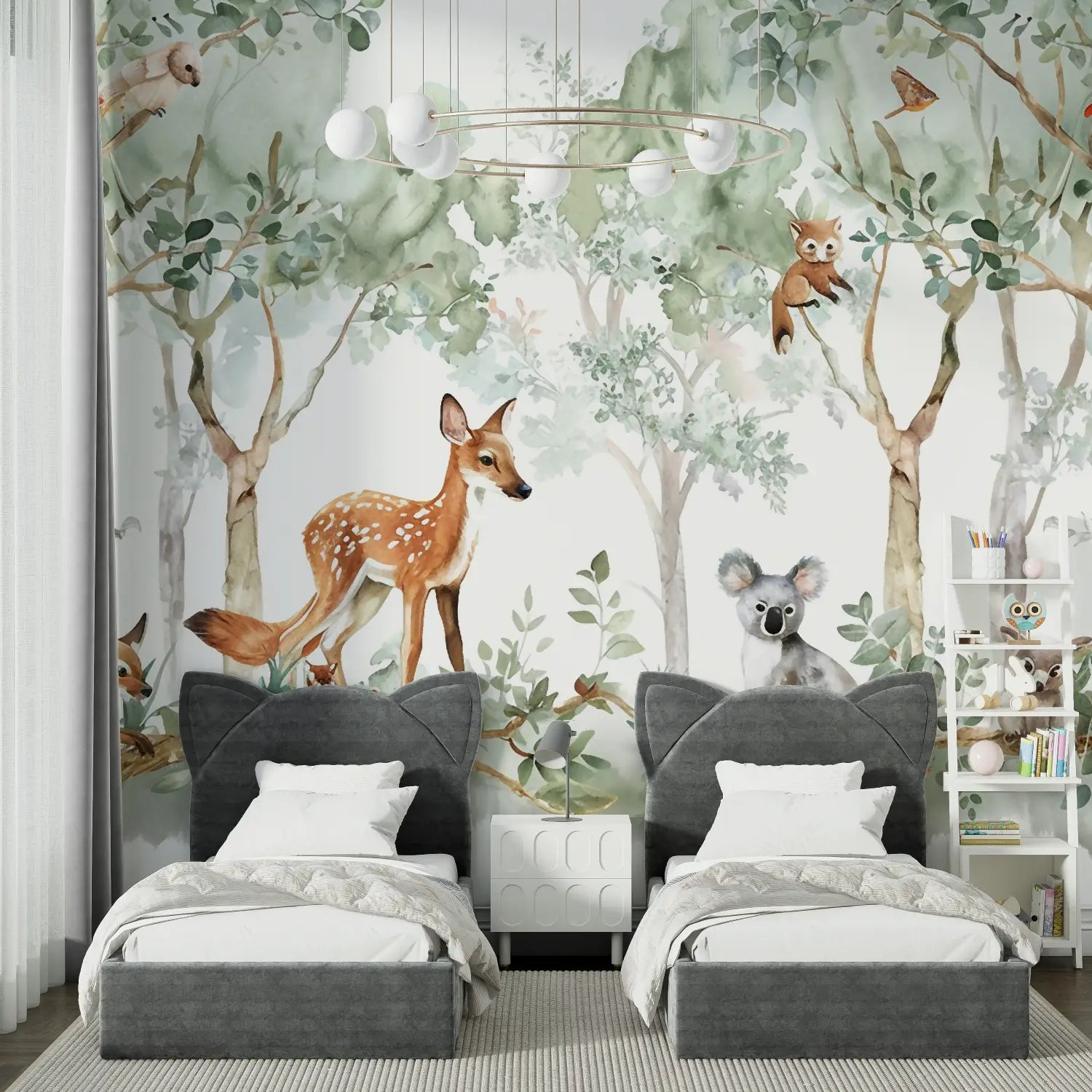 Forest Wallpaper - Bambi and Friends