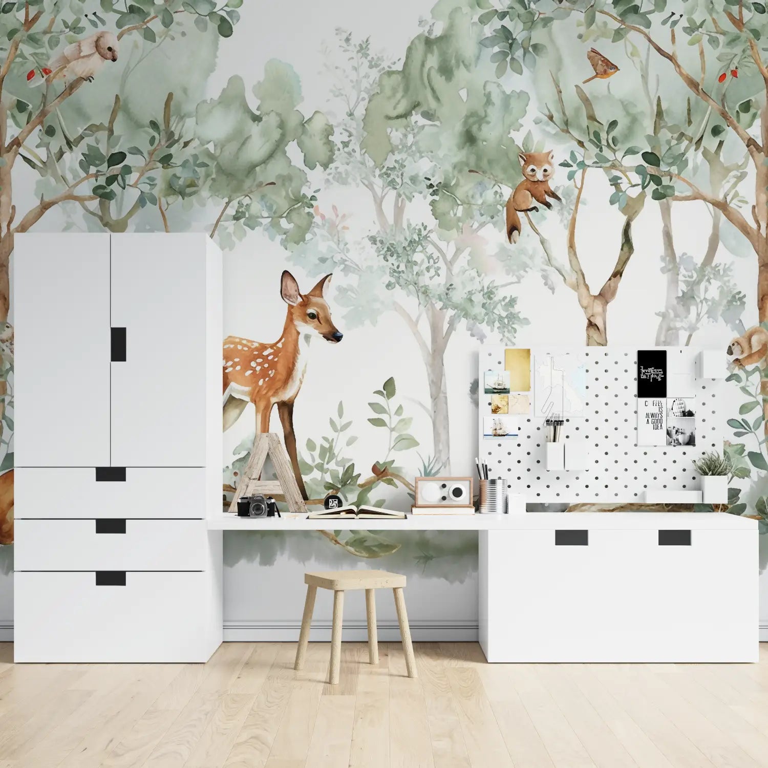 Forest Wallpaper - Bambi and Friends