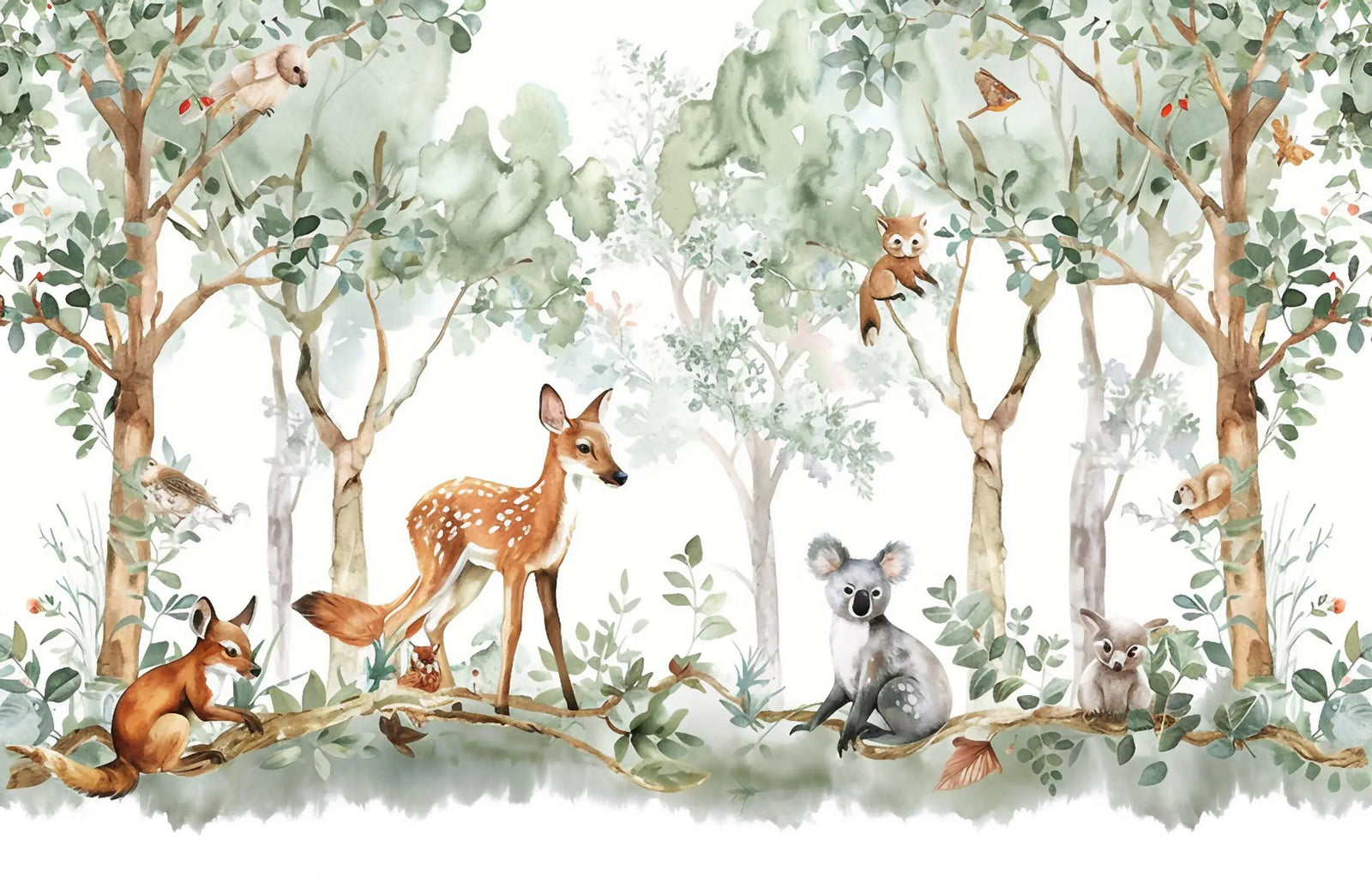 Forest Wallpaper - Bambi and Friends