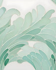 Papier Peint Feuillage - Feuillage délicat vert d’eau