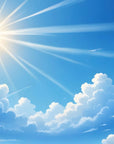 Landscape Wallpaper - Radiant Sky and Clouds