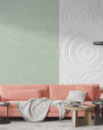 Papier Peint Art & Déco - Marbré Vert Clair