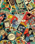 Comic strip wallpaper – Pop art collage
