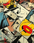 Comic Strip Wallpaper – Vintage Vignettes