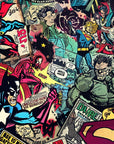 Comic Book Wallpaper – Retro Superheroes
