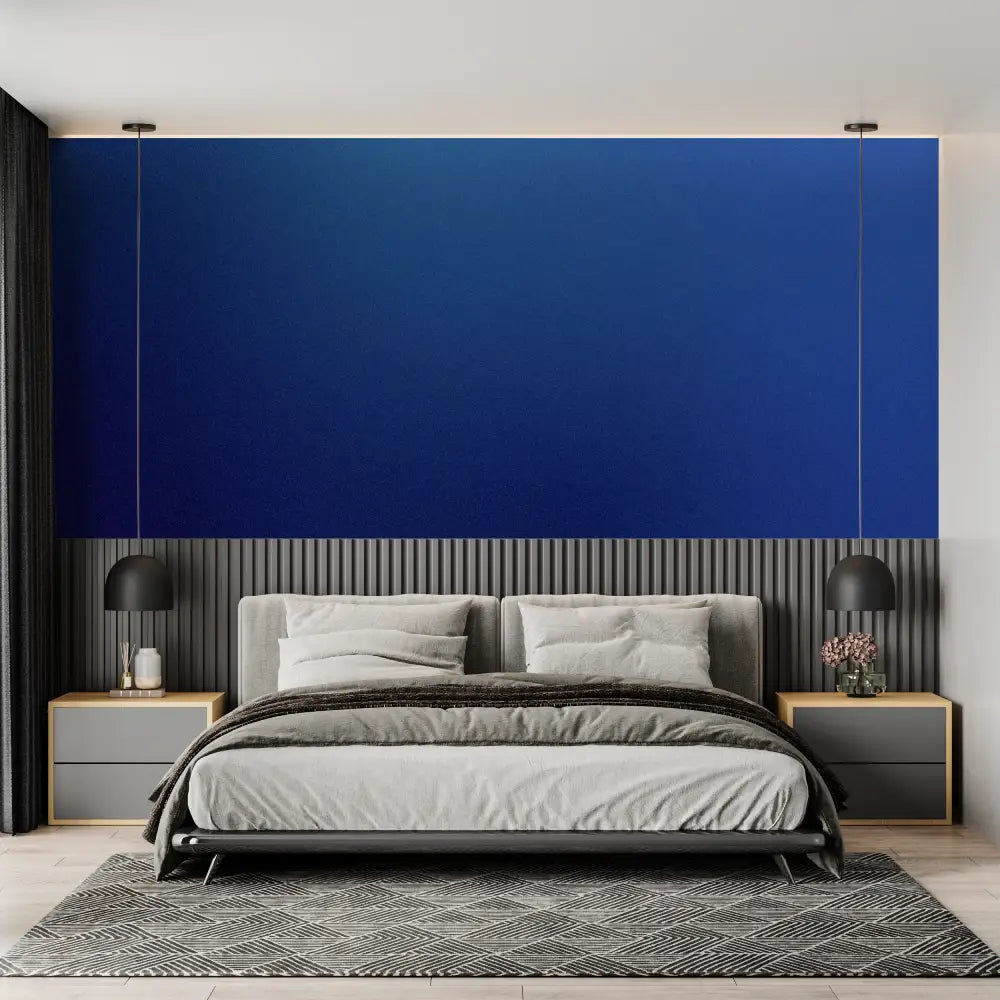 Art &amp; Deco Wallpaper - Blue Night Gradient
