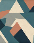 Papier Peint Géométrique - Triangles Abstraits