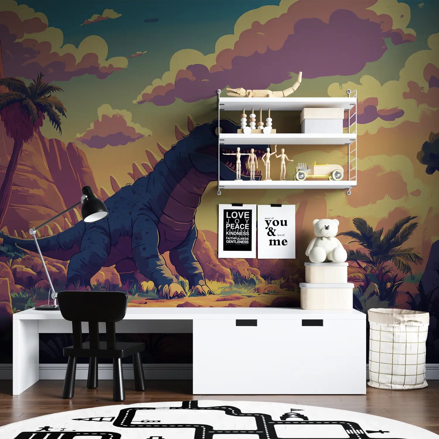 Animal Wallpaper - Dinosaur at Dusk