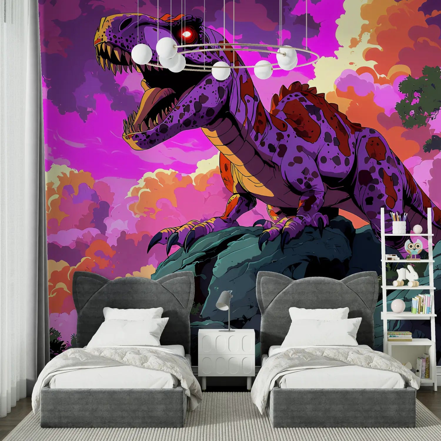 Animal Wallpaper - Purple Sky Tyrant