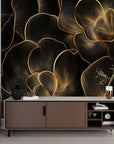 Foliage Wallpaper - Golden Shade
