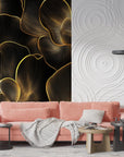 Foliage Wallpaper - Golden Shade